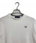 FRED PERRY (フレッドペリー) ロゴTシャツ　コットンTシャツ ホワイト サイズ:UK10 USA6 EU38：4000円