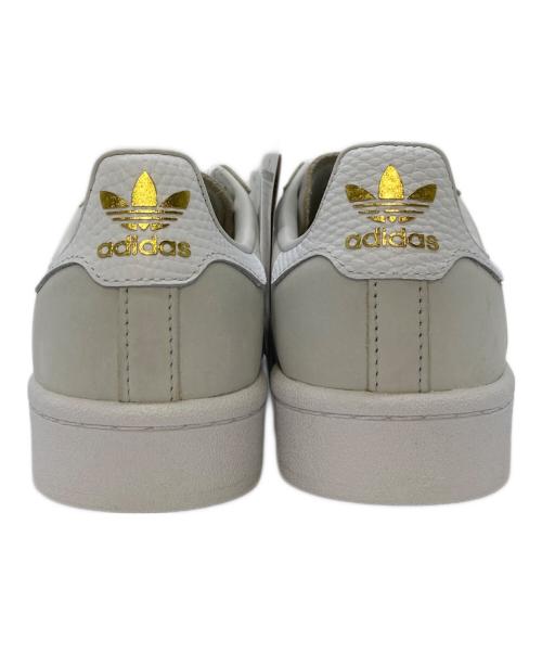 adidas（アディダス）adidas (アディダス) EDIFICE (エディフィス) レザースニーカー CAMPUS EDIFICE グレー サイズ:UK5 1/2の古着・服飾アイテム