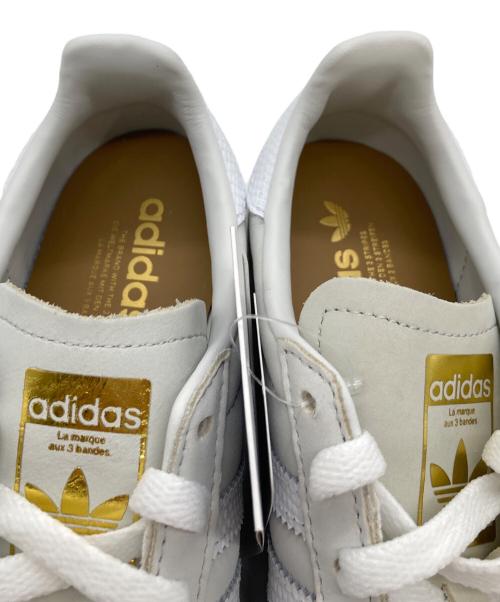 adidas（アディダス）adidas (アディダス) EDIFICE (エディフィス) レザースニーカー CAMPUS EDIFICE グレー サイズ:UK5 1/2の古着・服飾アイテム