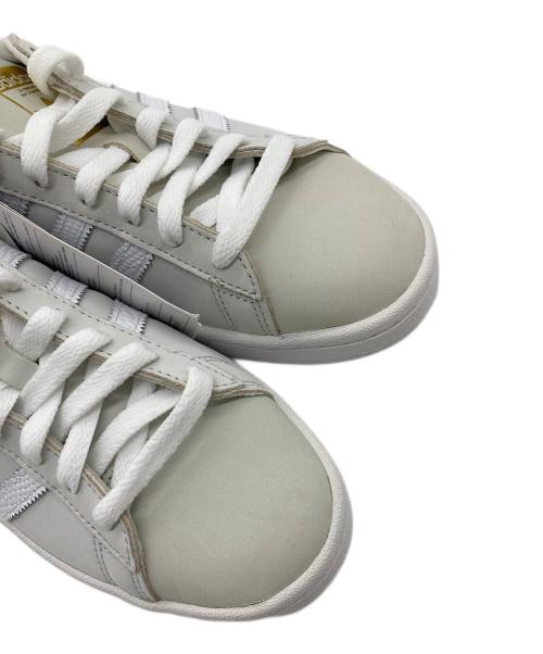 adidas（アディダス）adidas (アディダス) EDIFICE (エディフィス) レザースニーカー CAMPUS EDIFICE グレー サイズ:UK5 1/2の古着・服飾アイテム