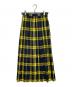 O'NEIL OF DUBLIN (オニールオブダブリン) チェックラップスカート イエロー×ネイビー サイズ:S：7000円