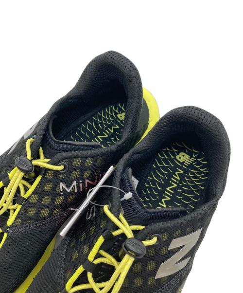 NEW BALANCE（ニューバランス）NEW BALANCE (ニューバランス) minimus トレイルランニングシューズ イエロー×ブラック サイズ:US 9.5の古着・服飾アイテム