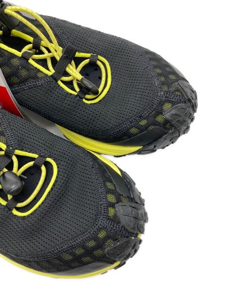 NEW BALANCE（ニューバランス）NEW BALANCE (ニューバランス) minimus トレイルランニングシューズ イエロー×ブラック サイズ:US 9.5の古着・服飾アイテム