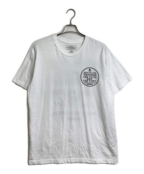 THE CONVENI（ザ・コンビニ）THE CONVENI (ザ・コンビニ) NEIGHBORHOOD (ネイバーフッド) Tシャツ　半袖　S/Sカットソー　プリントTシャツ ホワイト サイズ:XLの古着・服飾アイテム