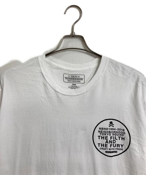 THE CONVENI（ザ・コンビニ）THE CONVENI (ザ・コンビニ) NEIGHBORHOOD (ネイバーフッド) Tシャツ　半袖　S/Sカットソー　プリントTシャツ ホワイト サイズ:XLの古着・服飾アイテム