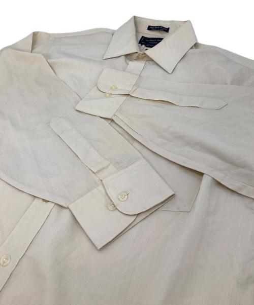 J.C.PENNY（ジェーシーペニー）J.C.PENNY  (ジェーシーペニー) 【古着】80’Sヴィンテージシャツ 無地　80年代 アイボリー サイズ:16 1/2の古着・服飾アイテム