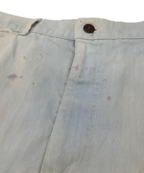 LEVI'S（リーバイス）LEVI'S (リーバイス) 【古着】70’Sフレアパンツ ヴィンテージ ペイント75年代　シロタブ　520 USA製 スカイブルー サイズ:W36 L34の古着・服飾アイテム