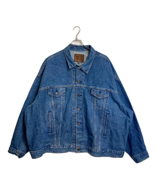 LEVI'S（リーバイス）LEVI'S (リーバイス) 【古着】80’S 4thワイドデニムジャケット レザータブ　 USA製 80年代 88年4月 インディゴ サイズ:XXXLの古着・服飾アイテム