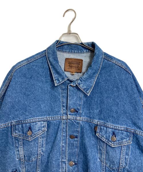 LEVI'S（リーバイス）LEVI'S (リーバイス) 【古着】80’S 4thワイドデニムジャケット レザータブ　 USA製 80年代 88年4月 インディゴ サイズ:XXXLの古着・服飾アイテム