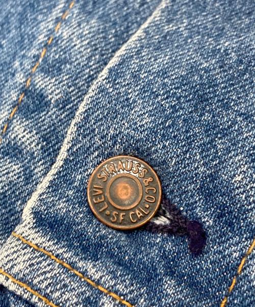 LEVI'S（リーバイス）LEVI'S (リーバイス) 【古着】80’S 4thワイドデニムジャケット レザータブ　 USA製 80年代 88年4月 インディゴ サイズ:XXXLの古着・服飾アイテム
