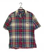 POLO RALPH LAURENポロ・ラルフローレン）の古着「【古着】半袖シャツ　チェックシャツ　CALDWELL」｜トリコロールカラー