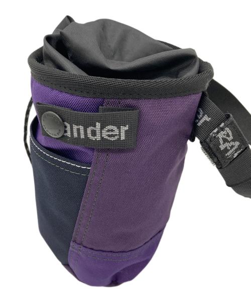 GRAMICCI（グラミチ）GRAMICCI (グラミチ) and wander (アンドワンダー) マルチパッチワークチョークポーチ パープル サイズ:実寸参照の古着・服飾アイテム