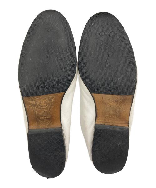 CHANEL（シャネル）CHANEL (シャネル) バイカラーフラットシューズ ホワイト×ブラック サイズ:36の古着・服飾アイテム