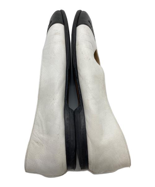 CHANEL（シャネル）CHANEL (シャネル) バイカラーフラットシューズ ホワイト×ブラック サイズ:36の古着・服飾アイテム