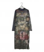 Ameri×THE METアメリ×ザメット）の古着「SHEER DRESS」｜ブラック