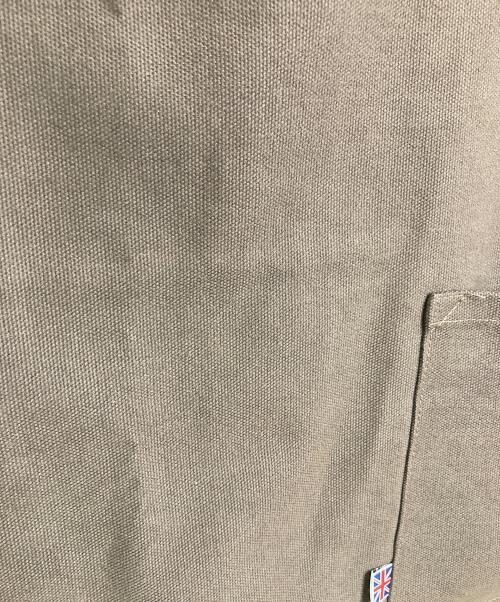 NEWLYN SMOCKS（ニューリンスモック）Newlyn Smocks (ニューリンスモック) フィッシャーマンズ スモック　イギリス製 ブラウン サイズ:Mの古着・服飾アイテム