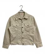 LEVI'Sリーバイス）の古着「【古着】3rd BIG E トラッカージャケット　アウター　ライトアウター　70’S 三角タグ　70年代」｜ベージュ