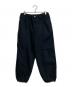 CUP AND CONE（カップアンドコーン）の古着「Cotton Twill Baggy Pants」｜ブラック
