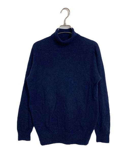 MITTAN（ミッタン）MITTAN (ミッタン) カシミヤニット　 ネイビー サイズ:1の古着・服飾アイテム