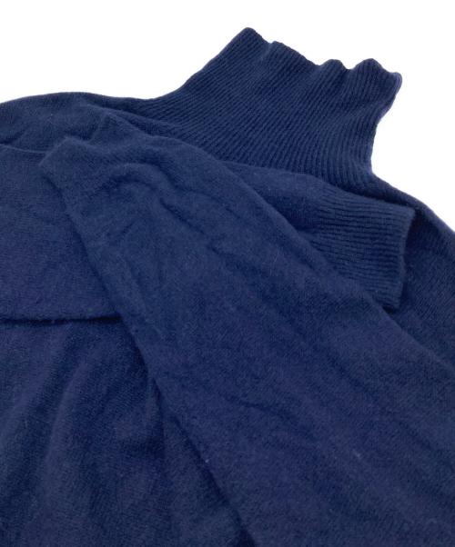 MITTAN（ミッタン）MITTAN (ミッタン) カシミヤニット　 ネイビー サイズ:1の古着・服飾アイテム