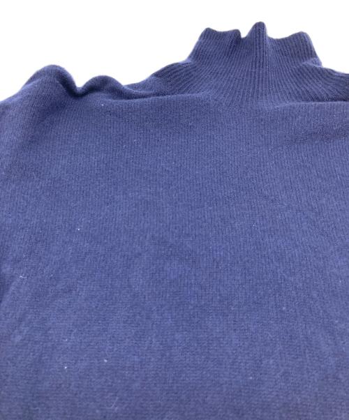 MITTAN（ミッタン）MITTAN (ミッタン) カシミヤニット　 ネイビー サイズ:1の古着・服飾アイテム