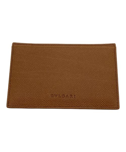 BVLGARI（ブルガリ）BVLGARI (ブルガリ) カードケース　名刺入れ ブラウン サイズ:実寸参照の古着・服飾アイテム
