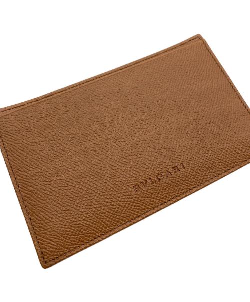 BVLGARI（ブルガリ）BVLGARI (ブルガリ) カードケース　名刺入れ ブラウン サイズ:実寸参照の古着・服飾アイテム