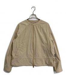 WOOLRICH（ウールリッチ）の古着「ブルゾン　CITY BOMBER  アウター　ライトアウター　ダブルジップ」｜ベージュ