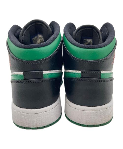 NIKE（ナイキ）NIKE (ナイキ) GS AIR JORDAN 1 MID エアジョーダン1 ミッド GREEN TOE サイズ:24.5cmの古着・服飾アイテム