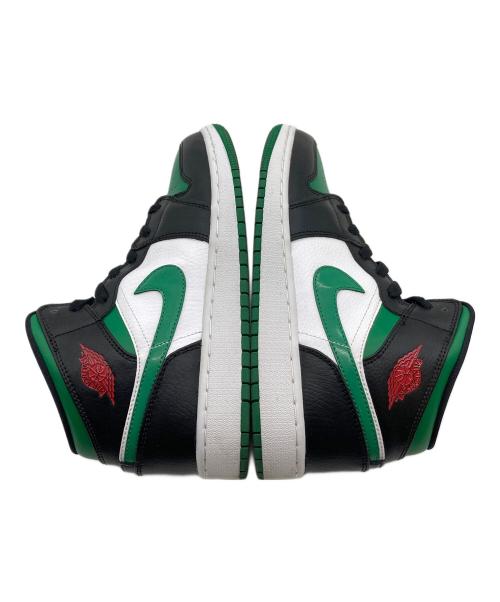NIKE（ナイキ）NIKE (ナイキ) GS AIR JORDAN 1 MID エアジョーダン1 ミッド GREEN TOE サイズ:24.5cmの古着・服飾アイテム