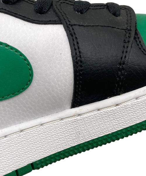 NIKE（ナイキ）NIKE (ナイキ) GS AIR JORDAN 1 MID エアジョーダン1 ミッド GREEN TOE サイズ:24.5cmの古着・服飾アイテム