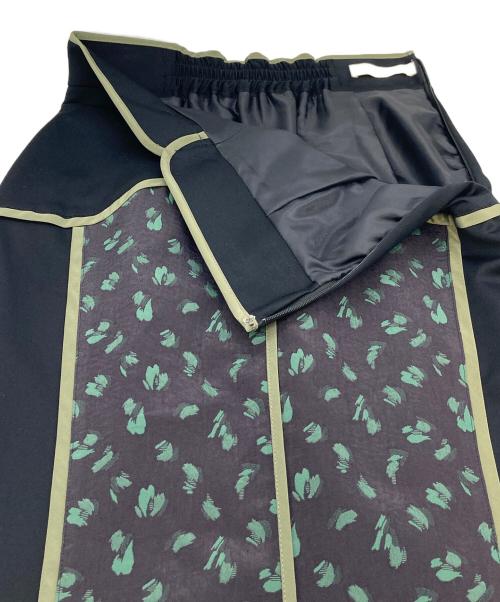 PUBLIC TOKYO（パブリックトウキョウ）PUBLIC TOKYO (パブリックトウキョウ) フラッタージャガードスカート　ロングスカート ブラック サイズ:FREEの古着・服飾アイテム