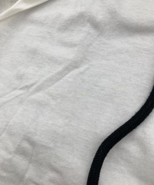 OFFWHITE（オフホワイト）OFFWHITE (オフホワイト) レイヤードパーカー ブラック×ホワイト サイズ:Mの古着・服飾アイテム