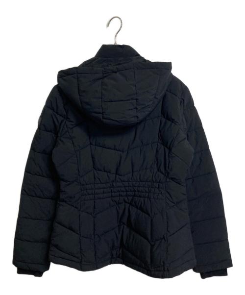 Calvin Klein（カルバンクライン）Calvin Klein (カルバンクライン) SHIMMER INFINITE WARMTH PUFFER COAT  パッファーコート　中綿コート　ミドル丈 ブラック サイズ:Sの古着・服飾アイテム