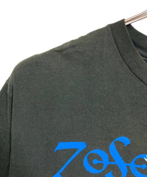 Hanes（ヘインズ）Hanes (ヘインズ) 【古着】Led zeppelin zoso ツアーTシャツ レッド・ツェッペリン スワンソング T シャツ　1995 MYTHGEM LTD コピーライター有  USA製 ブラック サイズ:Lの古着・服飾アイテム
