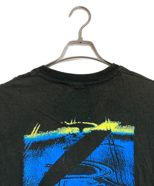 Hanes（ヘインズ）Hanes (ヘインズ) 【古着】Led zeppelin zoso ツアーTシャツ レッド・ツェッペリン スワンソング T シャツ　1995 MYTHGEM LTD コピーライター有  USA製 ブラック サイズ:Lの古着・服飾アイテム