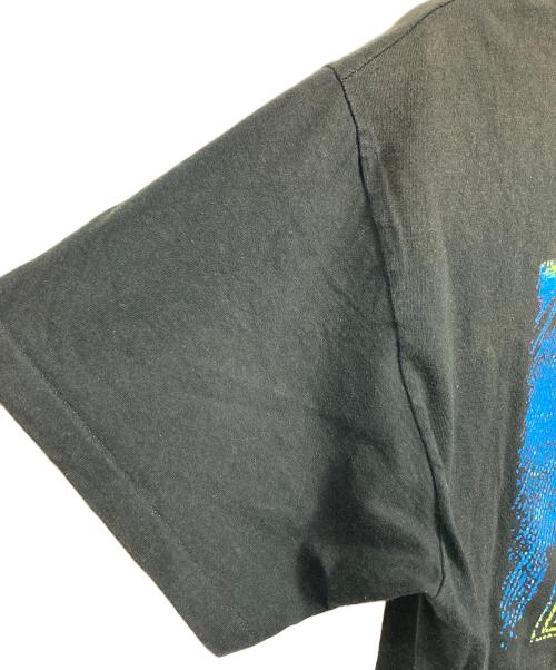 Hanes（ヘインズ）Hanes (ヘインズ) 【古着】Led zeppelin zoso ツアーTシャツ レッド・ツェッペリン スワンソング T シャツ　1995 MYTHGEM LTD コピーライター有  USA製 ブラック サイズ:Lの古着・服飾アイテム