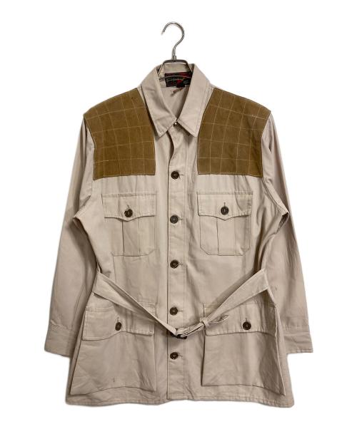 10-X MFG（テンエックス）10-X MFG (テンエックス) 【古着】60’S~70'Sハンティングジャケット　アウター　ライトアウター　60年代〜70年代前後 ベージュ サイズ:46の古着・服飾アイテム