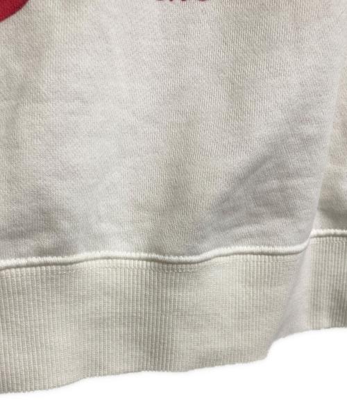 AVIREX（アヴィレックス）AVIREX (アヴィレックス) マリリンモンローパーカー　フーディ　ロゴ刺繍パーカー アイボリー サイズ:Mの古着・服飾アイテム