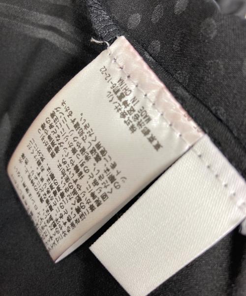 ear PAPILLONNER（イアパピヨネ）ear PAPILLONNER (イアパピヨネ) マルチドットワンピース　長袖ワンピース　ロングワンピース　ロングドレス　デザインワンピース ブラック サイズ:FREEの古着・服飾アイテム