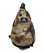 GREGORY×BEAMS BOYグレゴリー×ビームスボーイ）の古着「SPIN SLING V2 スリングバック」｜ベージュ チョコチップカモ