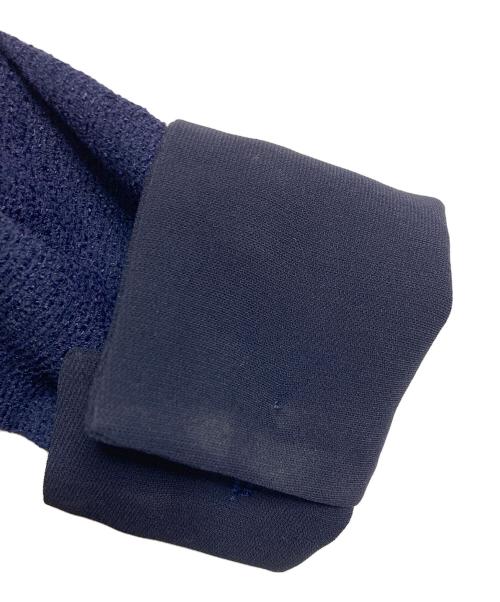 courreges（クレージュ）courreges (クレージュ) ジャケットセットワンピース　セットアップ　ジャケット　ワンピース　セレモニー　日本製 ネイビー サイズ:38の古着・服飾アイテム