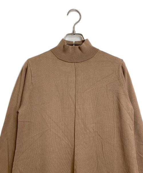 KUMIKYOKU（クミキョク）KUMIKYOKU (クミキョク) ELENAリラクシーニットワンピース ベージュ サイズ:S2の古着・服飾アイテム