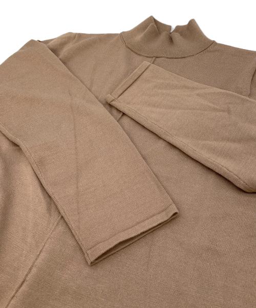 KUMIKYOKU（クミキョク）KUMIKYOKU (クミキョク) ELENAリラクシーニットワンピース ベージュ サイズ:S2の古着・服飾アイテム