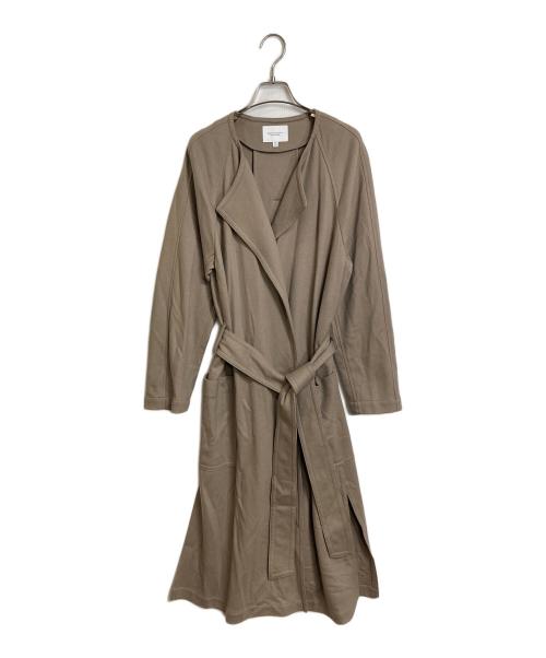 BEAUTY&YOUTH（ビューティーアンドユース）BEAUTY&YOUTH (ビューティーアンドユース) バックタックスリット ロングコート ブラウン サイズ:Mの古着・服飾アイテム
