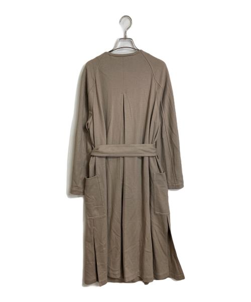 BEAUTY&YOUTH（ビューティーアンドユース）BEAUTY&YOUTH (ビューティーアンドユース) バックタックスリット ロングコート ブラウン サイズ:Mの古着・服飾アイテム