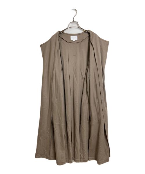 BEAUTY&YOUTH（ビューティーアンドユース）BEAUTY&YOUTH (ビューティーアンドユース) バックタックスリット ロングコート ブラウン サイズ:Mの古着・服飾アイテム