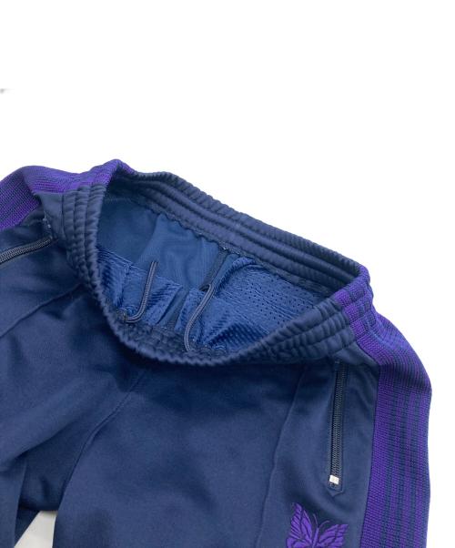 Needles（ニードルズ）Needles (ニードルズ) NARROW TRACK PANT　ラインパンツ ネイビー×パープル サイズ:XSの古着・服飾アイテム