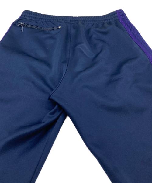 Needles（ニードルズ）Needles (ニードルズ) NARROW TRACK PANT　ラインパンツ ネイビー×パープル サイズ:XSの古着・服飾アイテム