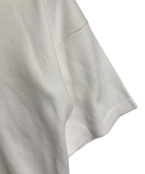 Dior（ディオール）Dior (ディオール) ハイネック ボックスロゴ 半袖シャツ　半袖カットソー　イタリア製　国内代理店表記あり ホワイト サイズ:Sの古着・服飾アイテム